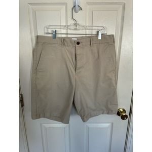 Gap Mens Shorts Size 36 Khaki Chino‎ With Pockets Cotton 36 x 10 Inseam e1